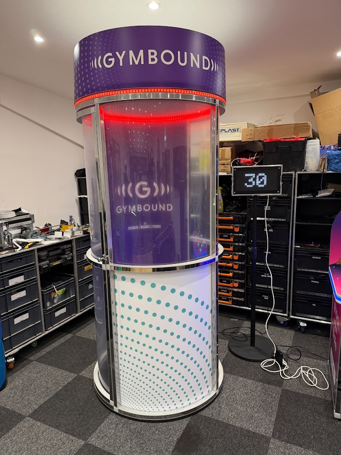 Cash Grabber hire – branded build by JM Entertainment